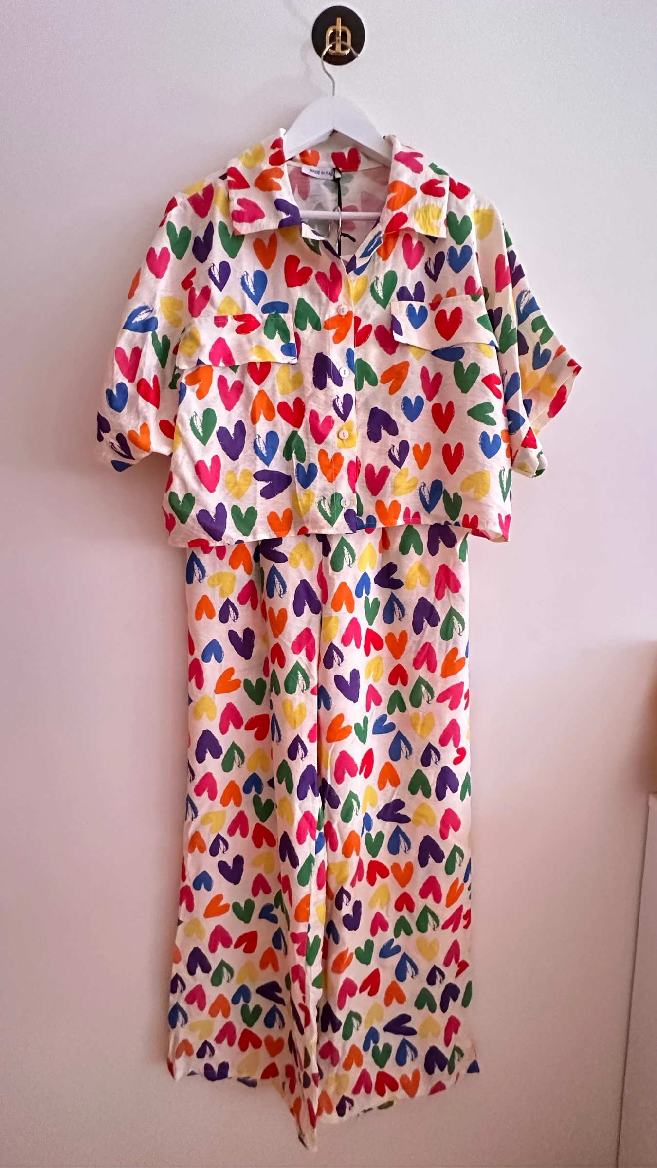 Conjunto de camisa com calça